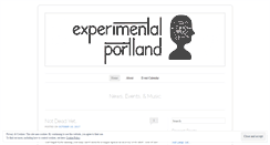 Desktop Screenshot of experimentalportland.com